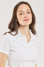 Polo Marine - coton peigné - 2