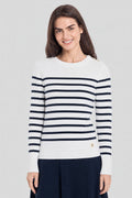 Pull marin rayé Groix - coton - 1
