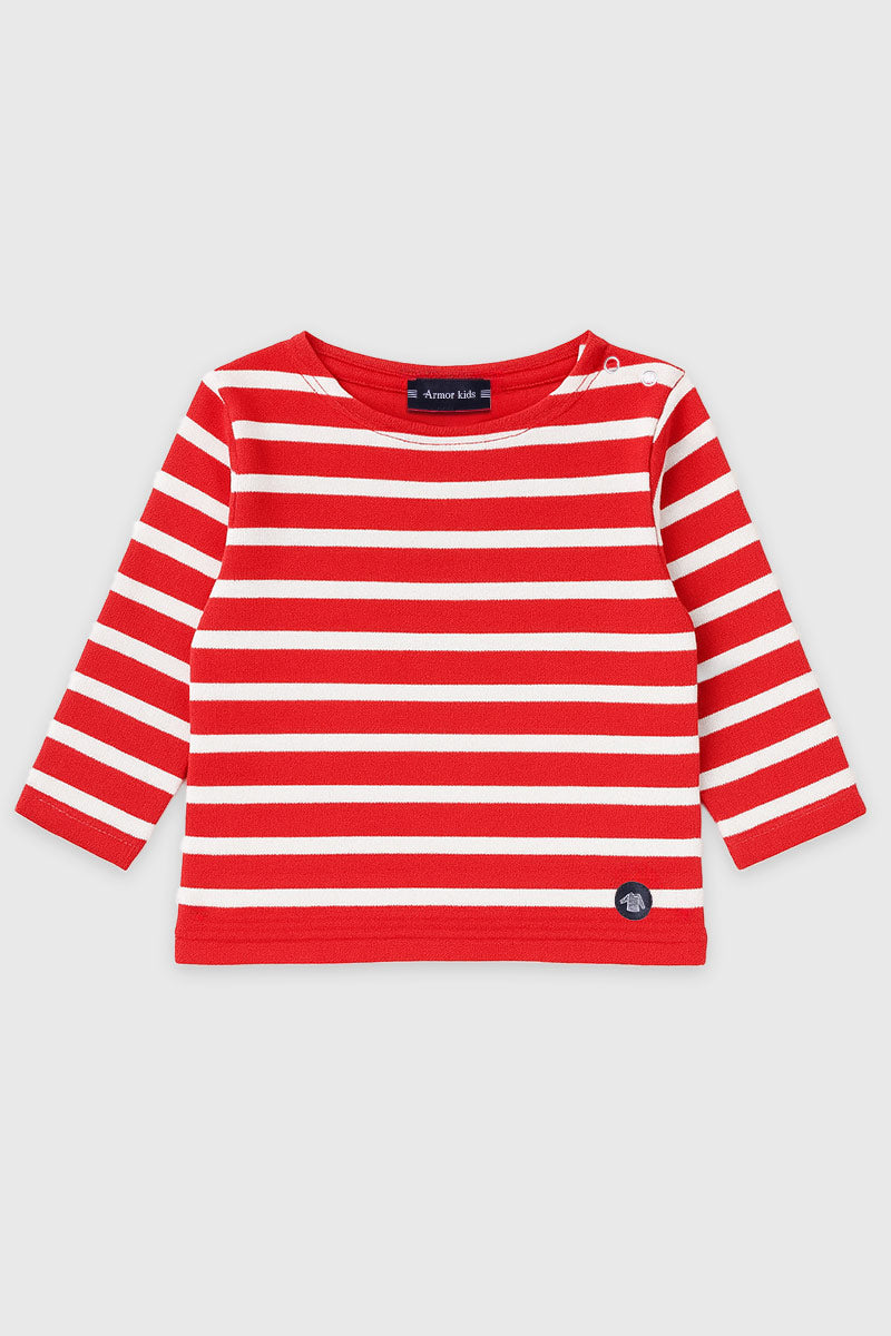 Marinière Baby - coton rustique - 5