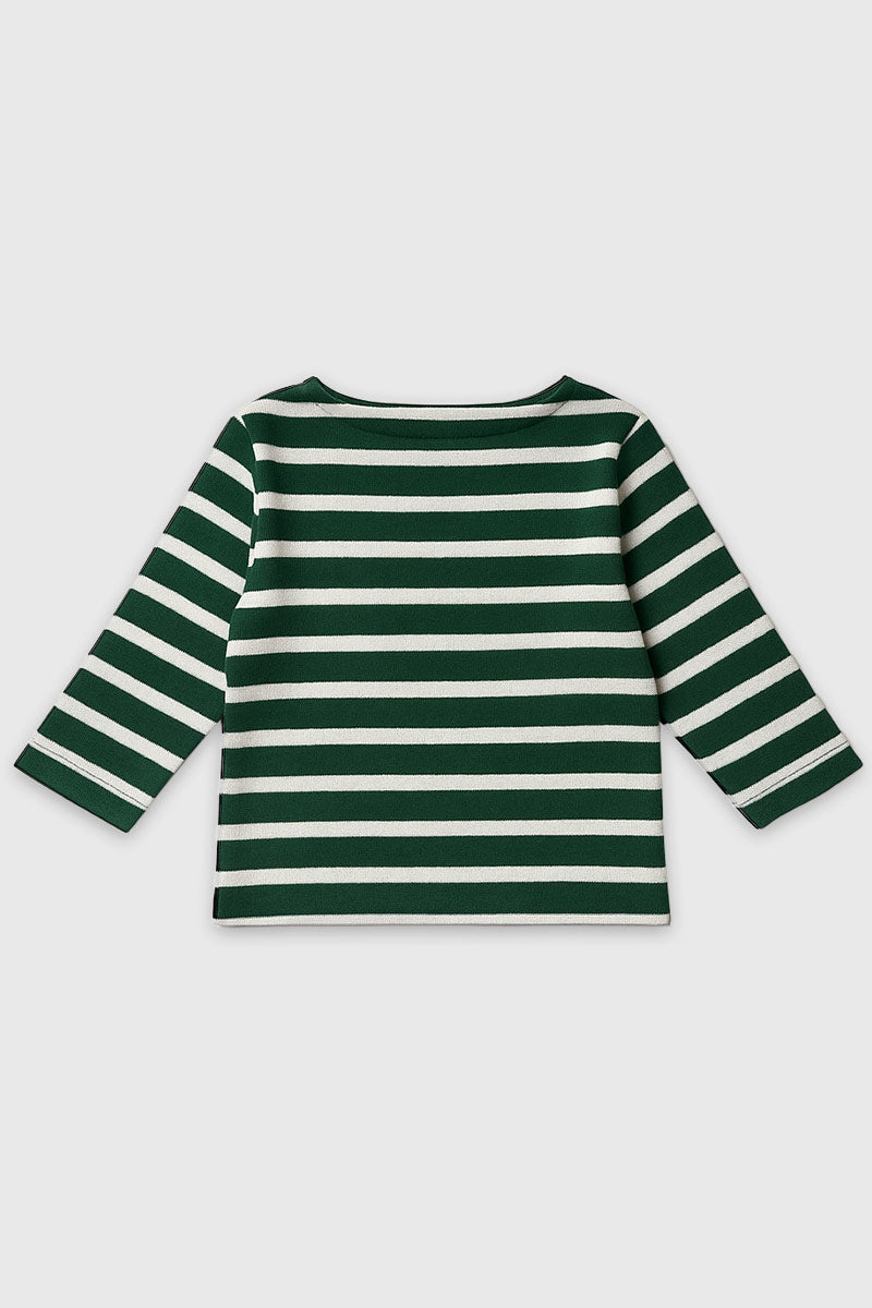 Marinière Baby - coton rustique - 2