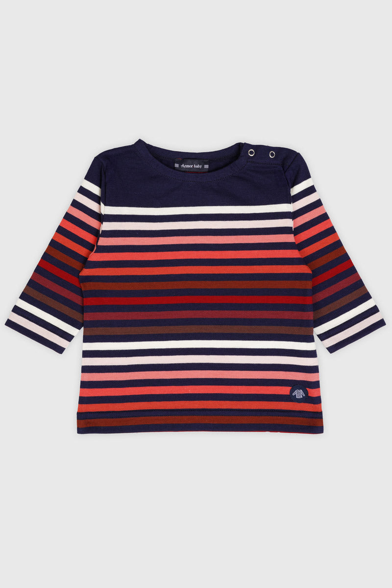Marinière 10 couleurs Baby - coton léger - 1