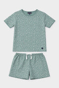 Pyjama short Kids fleurs - coton léger - 1