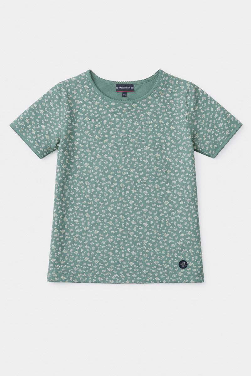 Pyjama short Kids fleurs - coton léger - 2