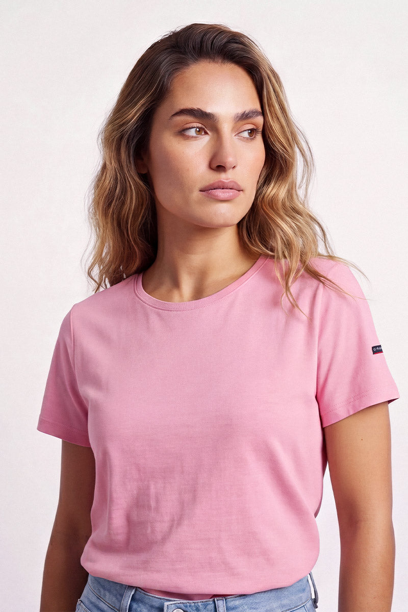 T-shirt uni - coton flammé - 6