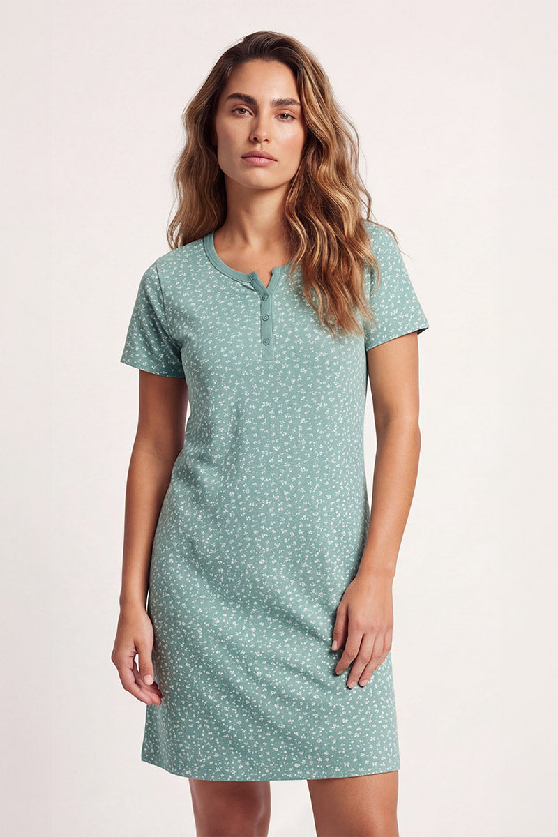 Chemise de nuit - coton léger - 3