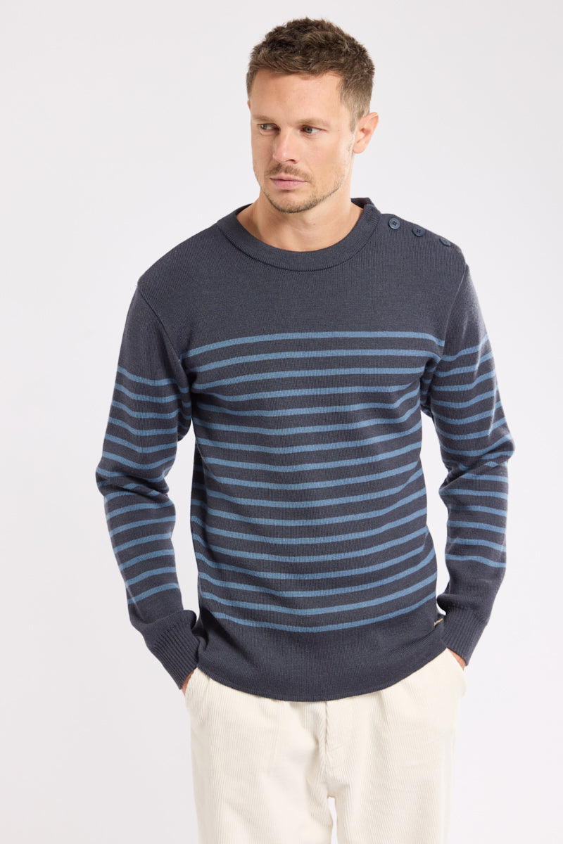 Pull marin Molène Héritage - laine - 1