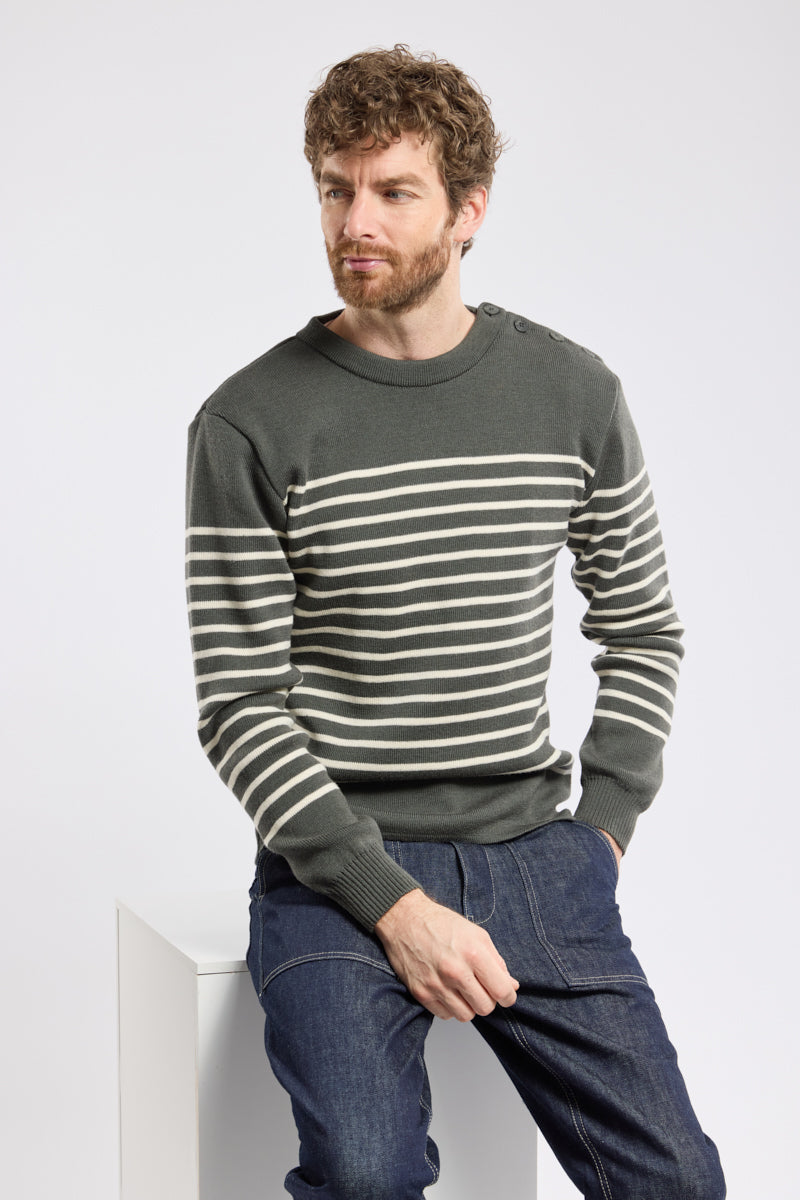 Pull marin Molène Héritage - laine - 3