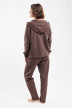 Veste molletonnée homewear - coton - 2