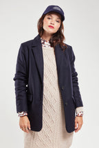 Veste blazer - drap de laine - 1