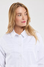 Veste courte boutonnée - coton - 2