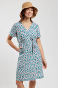 Robe fleurie - coton - 1