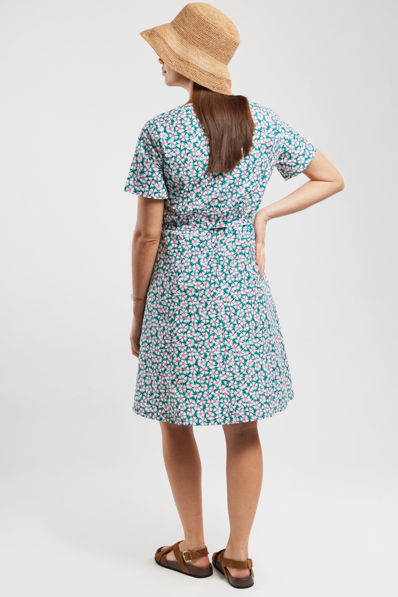 Robe fleurie - coton - 2