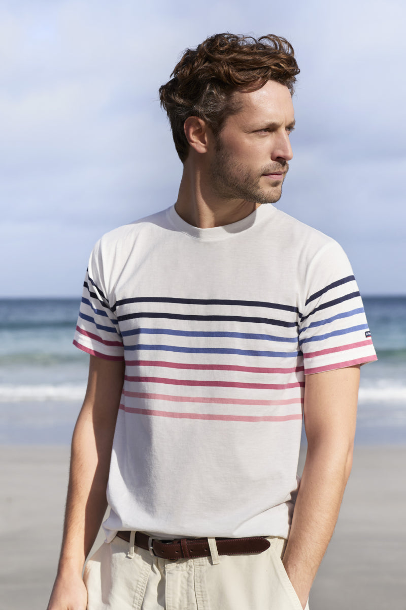T-shirt rayé - coton léger - 2