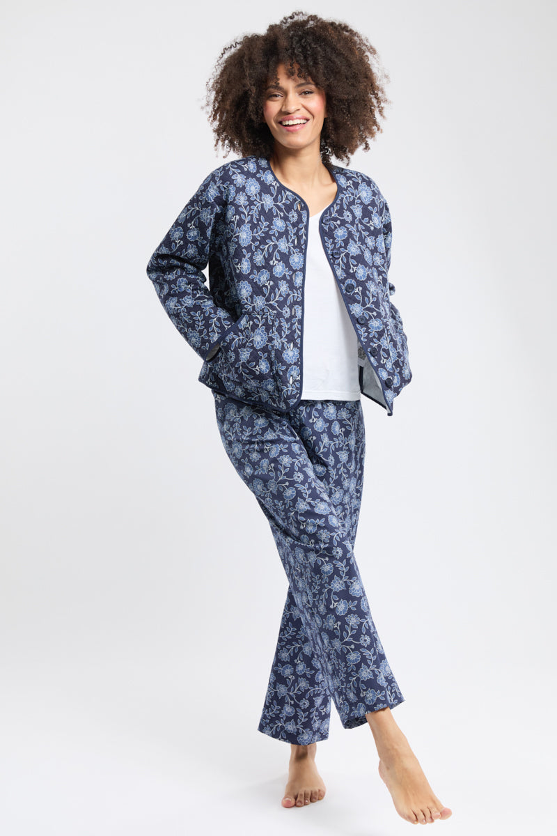 Veste matelassée homewear - coton - 1