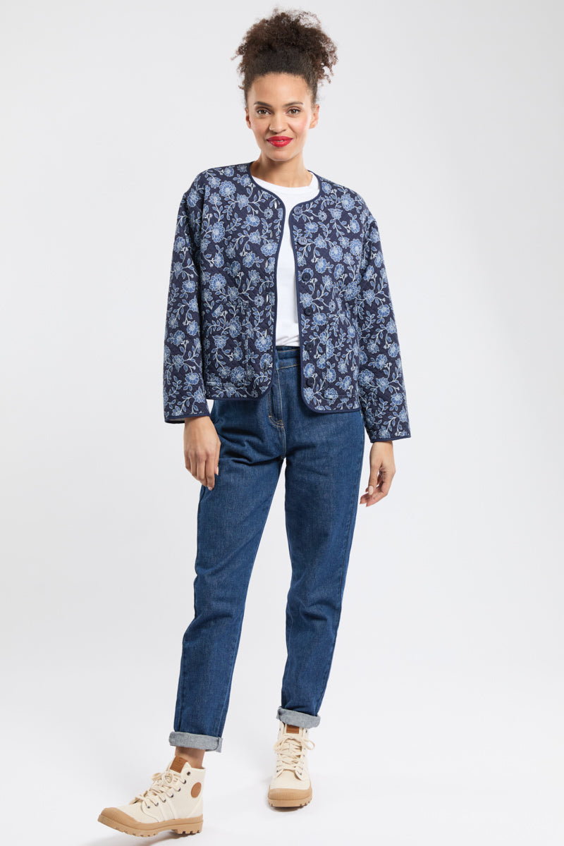 Veste matelassée homewear - coton - 2