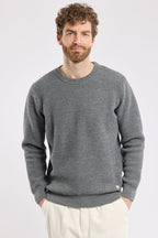 Pull col rond Heritage - laine - 1