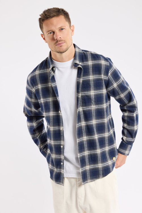 Chemise coupe droite - coton - 1