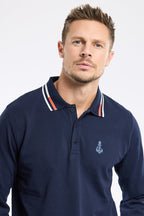 Polo manches longues - coton - 2