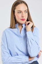 Blouse rayée - coton - 2