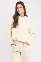 Pull à torsades - laine - 1