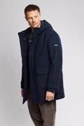 Parka à capuche - laine - 1