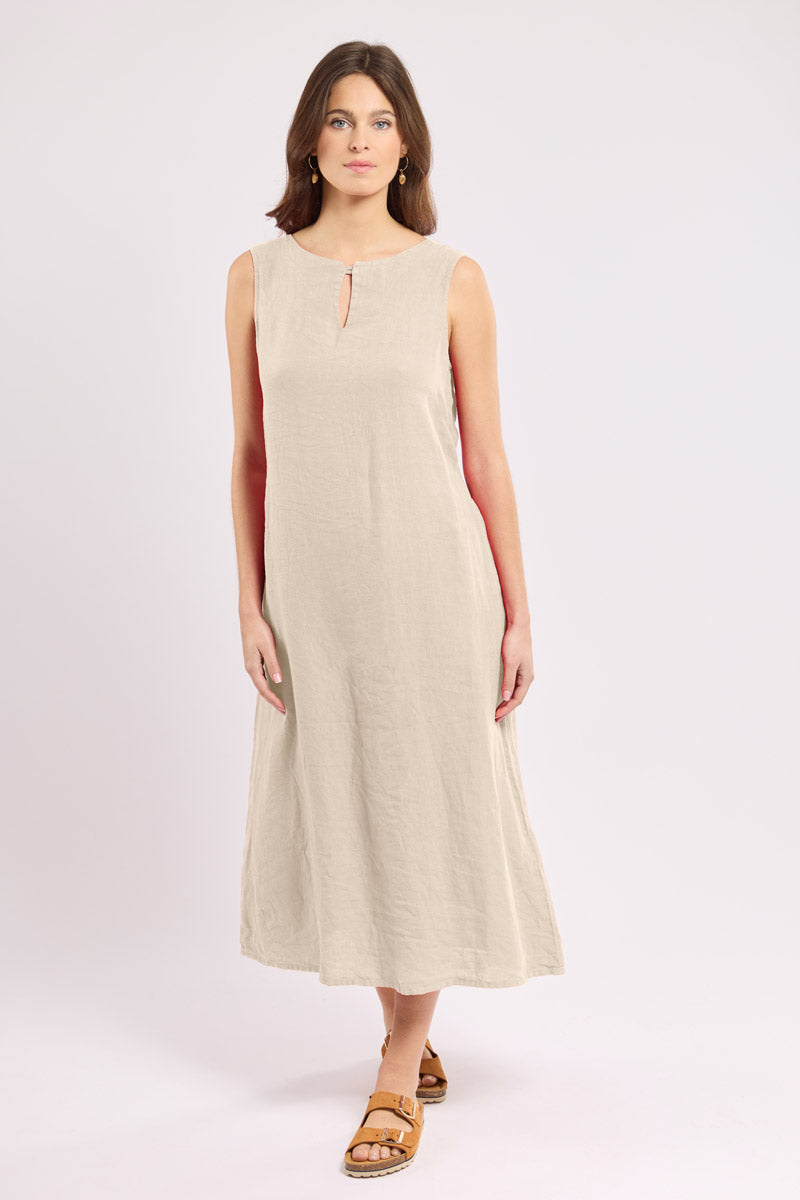 Robe longue - lin - 5