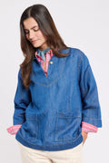 Vareuse denim Heritage - lyocel et lin - 1
