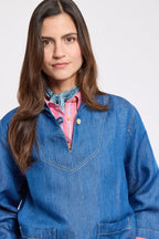Vareuse denim Heritage - lyocel et lin - 2