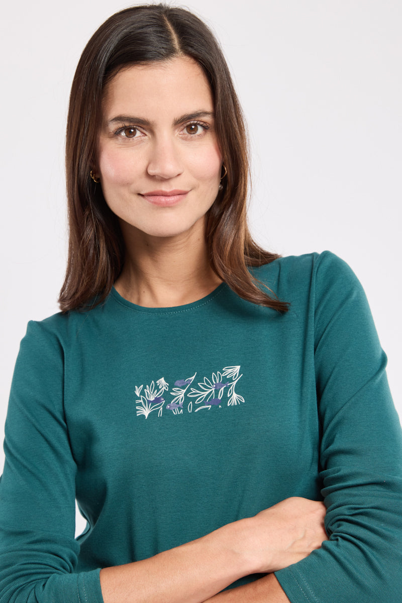 T-shirt manches longues Sacha - coton - 2