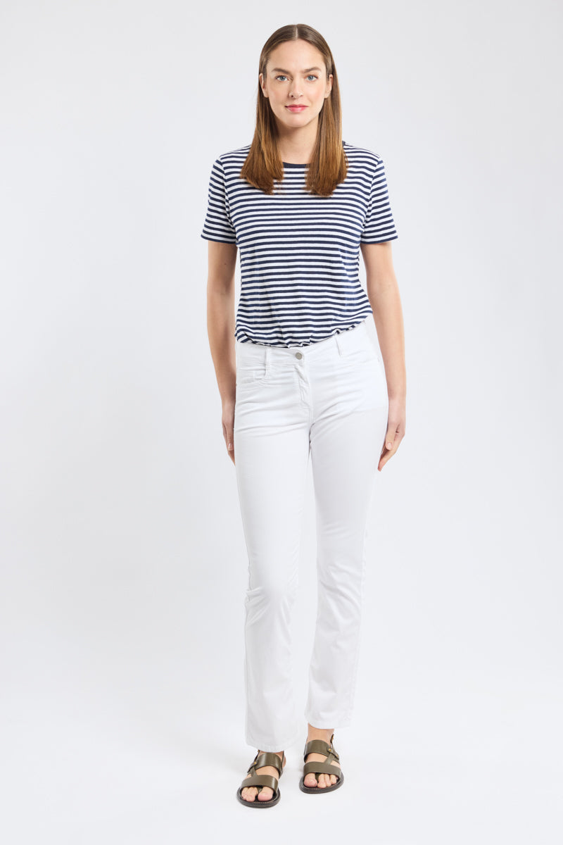 Pantalon coupe droite - coton - 7