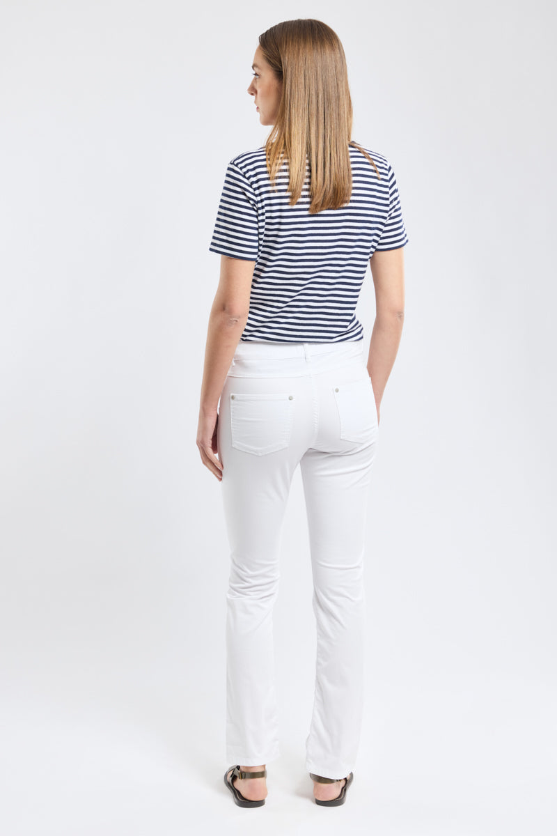 Pantalon coupe droite - coton - 8