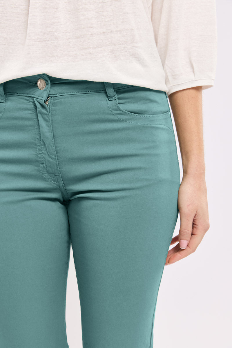 Pantalon coupe droite - coton - 4