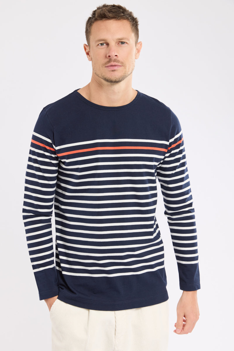 Marinière tricolore - coton lourd - 1