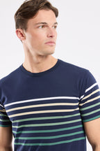 T-shirt rayé - coton léger - 4