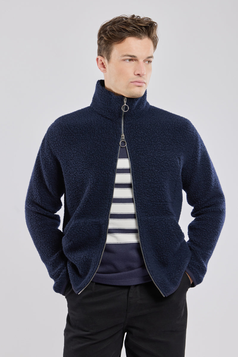 Veste zippée sherpa - 1