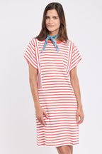 Robe rayée - coton épais - 2
