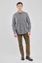 Chemise manches longues confort col souple - 2