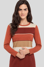 Chemise de nuit rayée - coton - 4