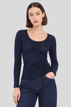 T-shirt manches longues - coton - 1