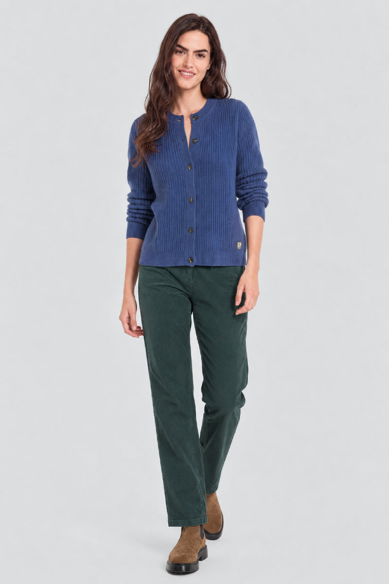 Pantalon droit velours - coton - 1