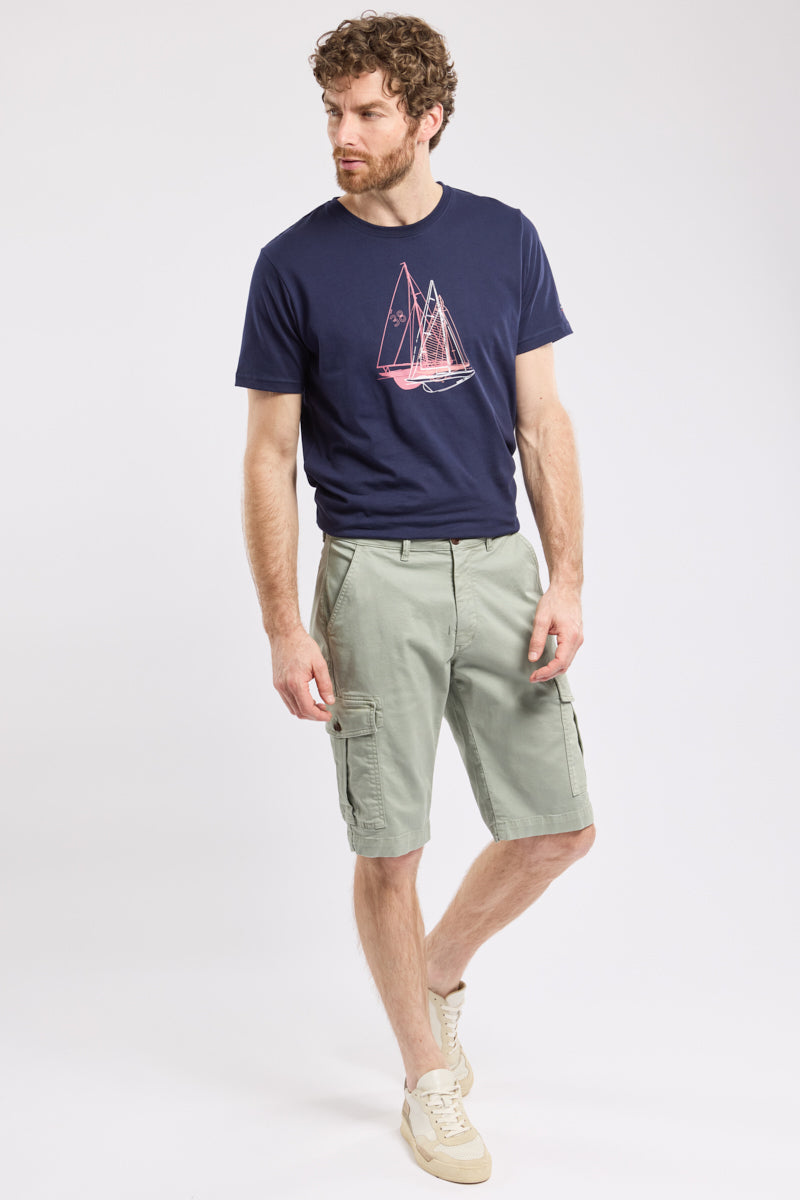 Bermuda cargo - coton - 1