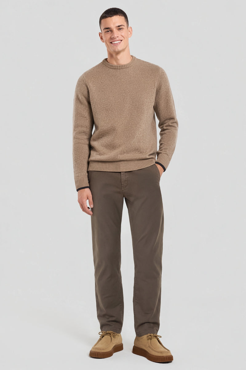 Chino coupe droite - coton - 7