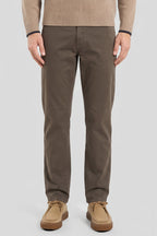 Chino coupe droite - coton - 8