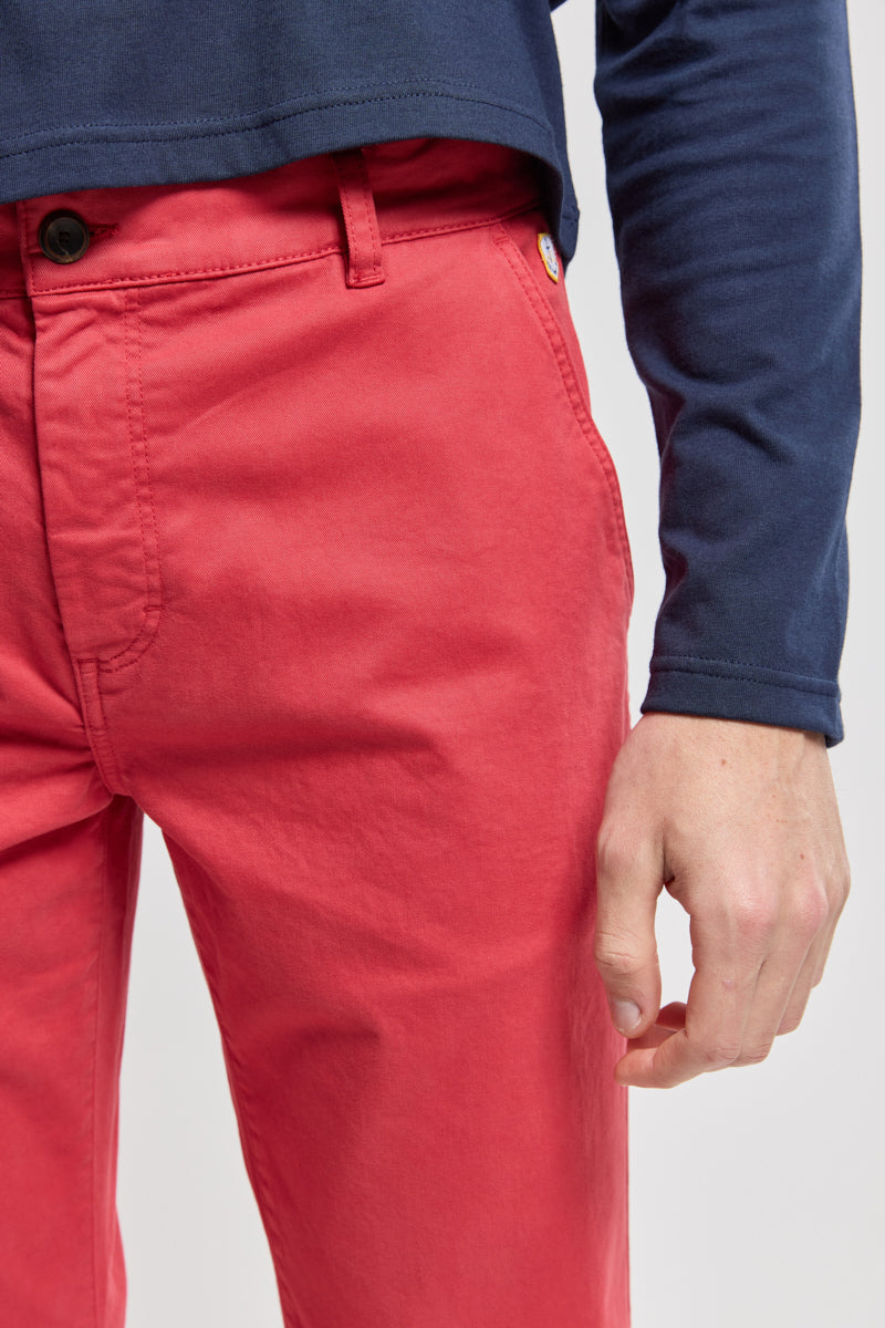 Chino coupe droite - coton - 12