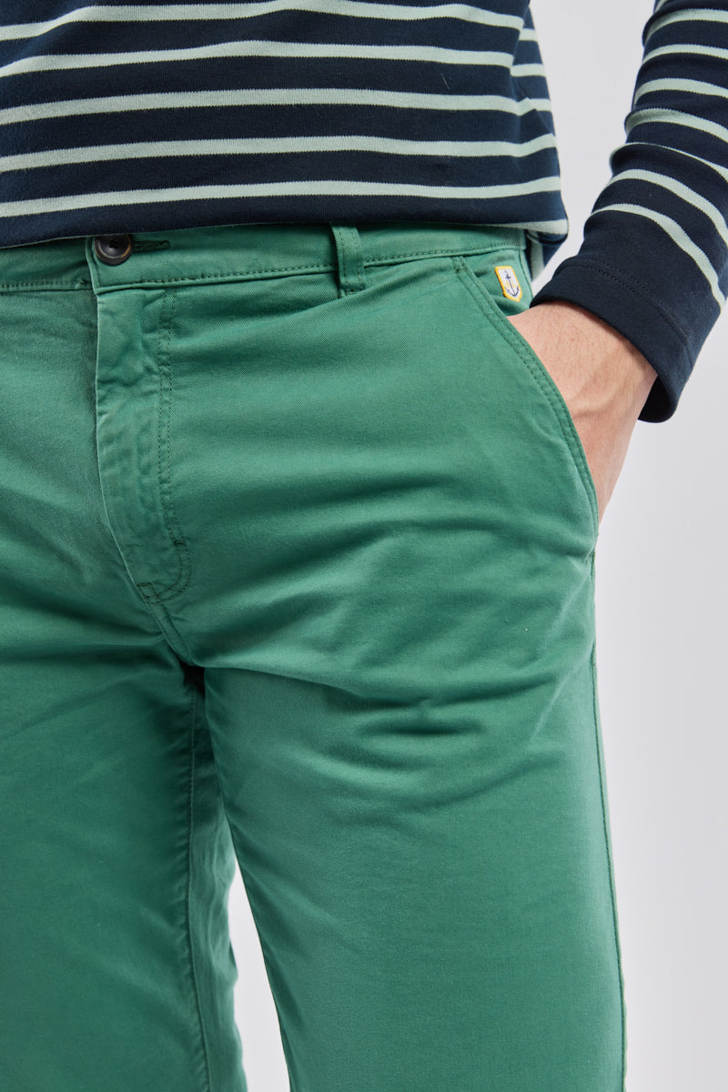Chino coupe droite - coton - 10