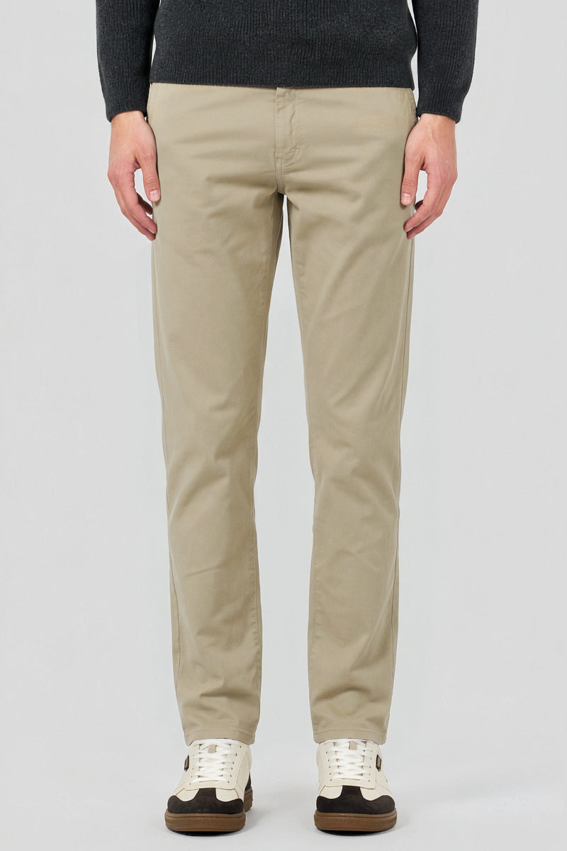 Chino coupe droite - coton - 4