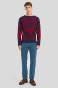 Chino coupe droite - coton - 1
