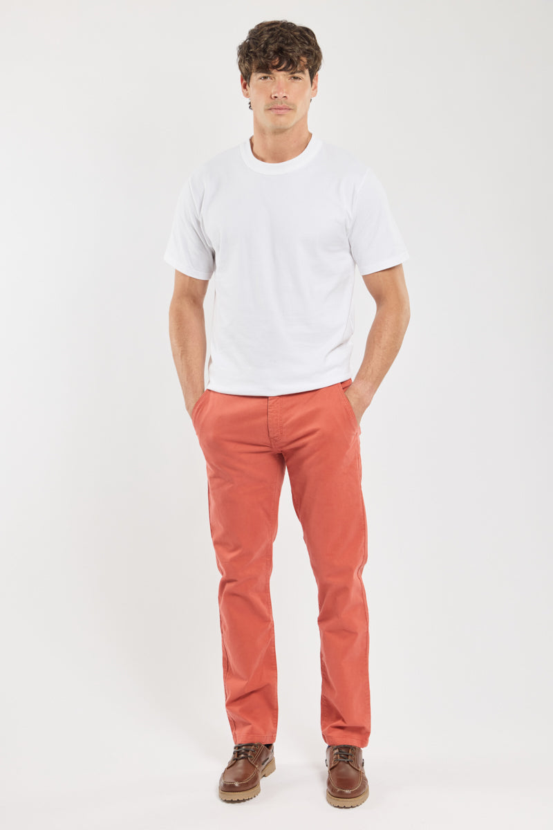 Chino coupe droite - coton - 5