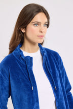 Veste zippée velours - coton - 2