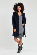 Manteau long - laine - 1